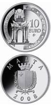 images/productimages/small/Malta 10 euro 2008 Auberge de Castille.jpg
